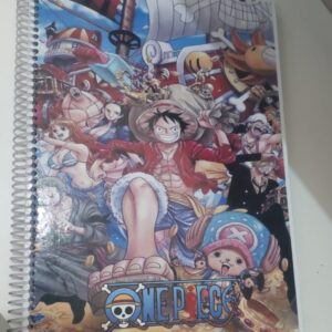Caderno capa dura One piece