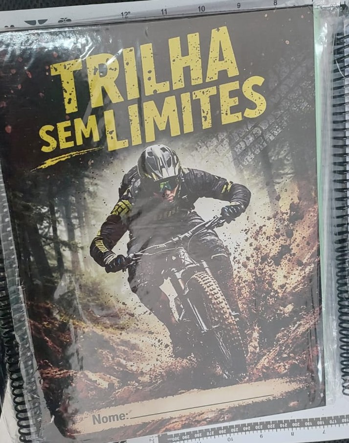 Caderno cilcismo trilha sem limites